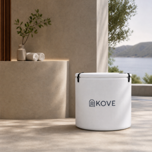 KOVE Core Ice Bath – Premium Upright Cold Plunge - Full Body Immersions - 450L (Chiller Compatible)