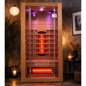 KOVE Full Spectrum Infrared Sauna – 1 Person