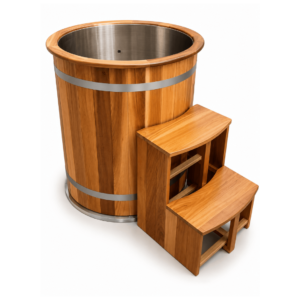 KOVE Cedar Ice Bath – Upright Cold Plunge