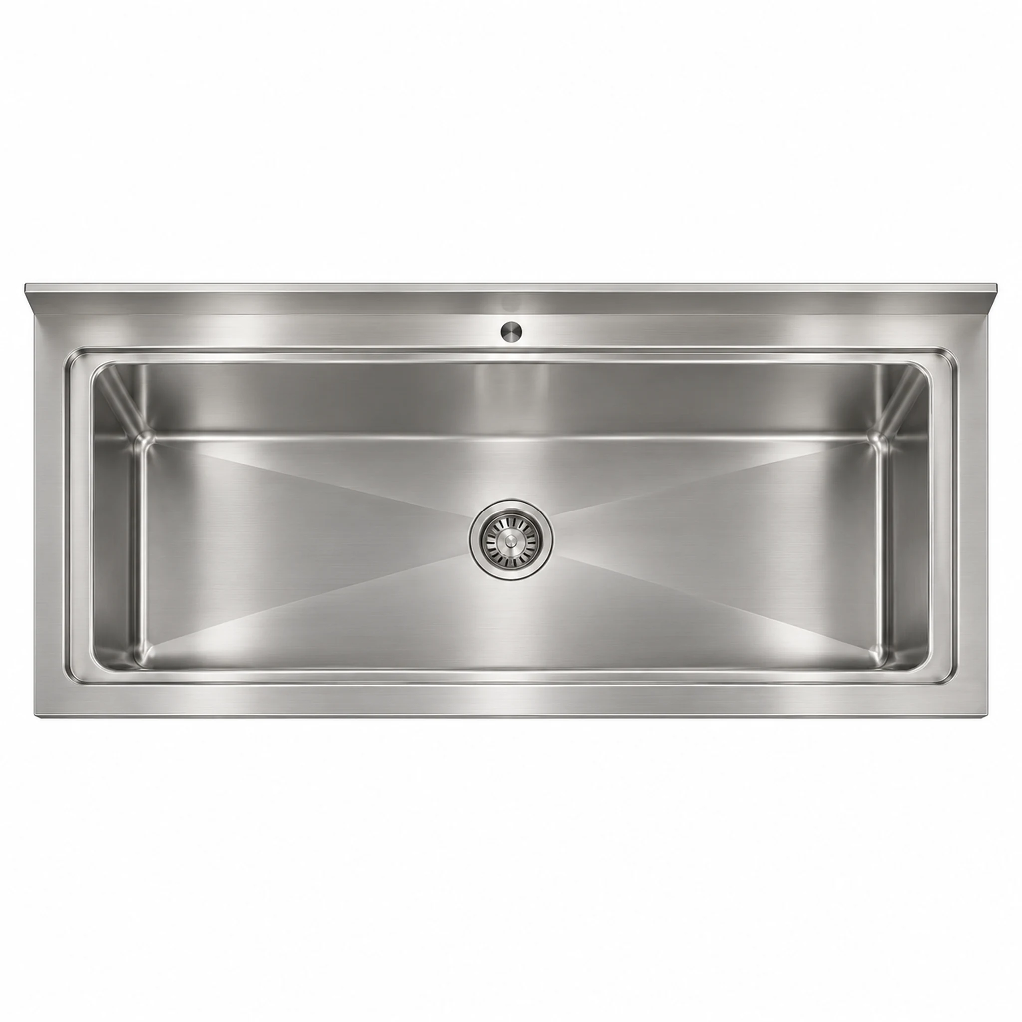 Borrelli PWS-SB-1400 single-bowl pot wash sink — top-down view