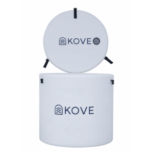 KOVE Core Ice Bath – Premium Upright Cold Plunge - Full Body Immersions - 450L (Chiller Compatible)
