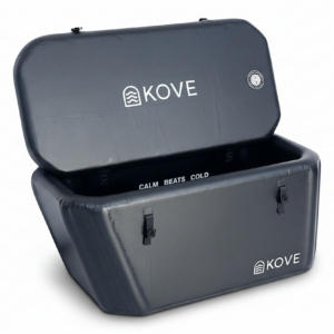 KOVE Elite Ice Bath – Premium Ergonomic Reclined Cold Plunge - Full Body Immersion - 450L (Chiller Compatible)