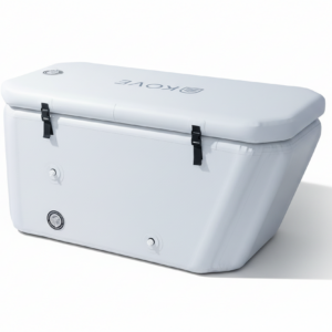 KOVE Elite Ice Bath – Premium Ergonomic Reclined Cold Plunge - Full Body Immersion - 450L (Chiller Compatible)