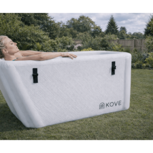 KOVE Elite Ice Bath – Premium Ergonomic Reclined Cold Plunge - Full Body Immersion - 450L (Chiller Compatible)